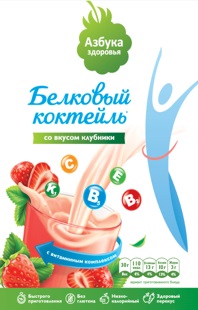 

Азбука здоровья Провита коктейль молочный со вкусом клубники