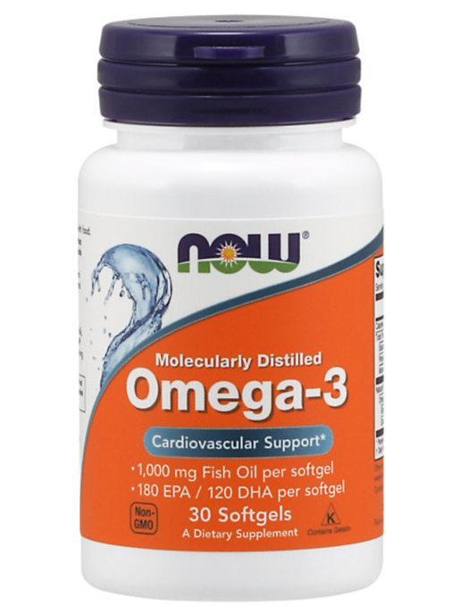 Нау Омега-3 капс. 1400мг №30 БАД