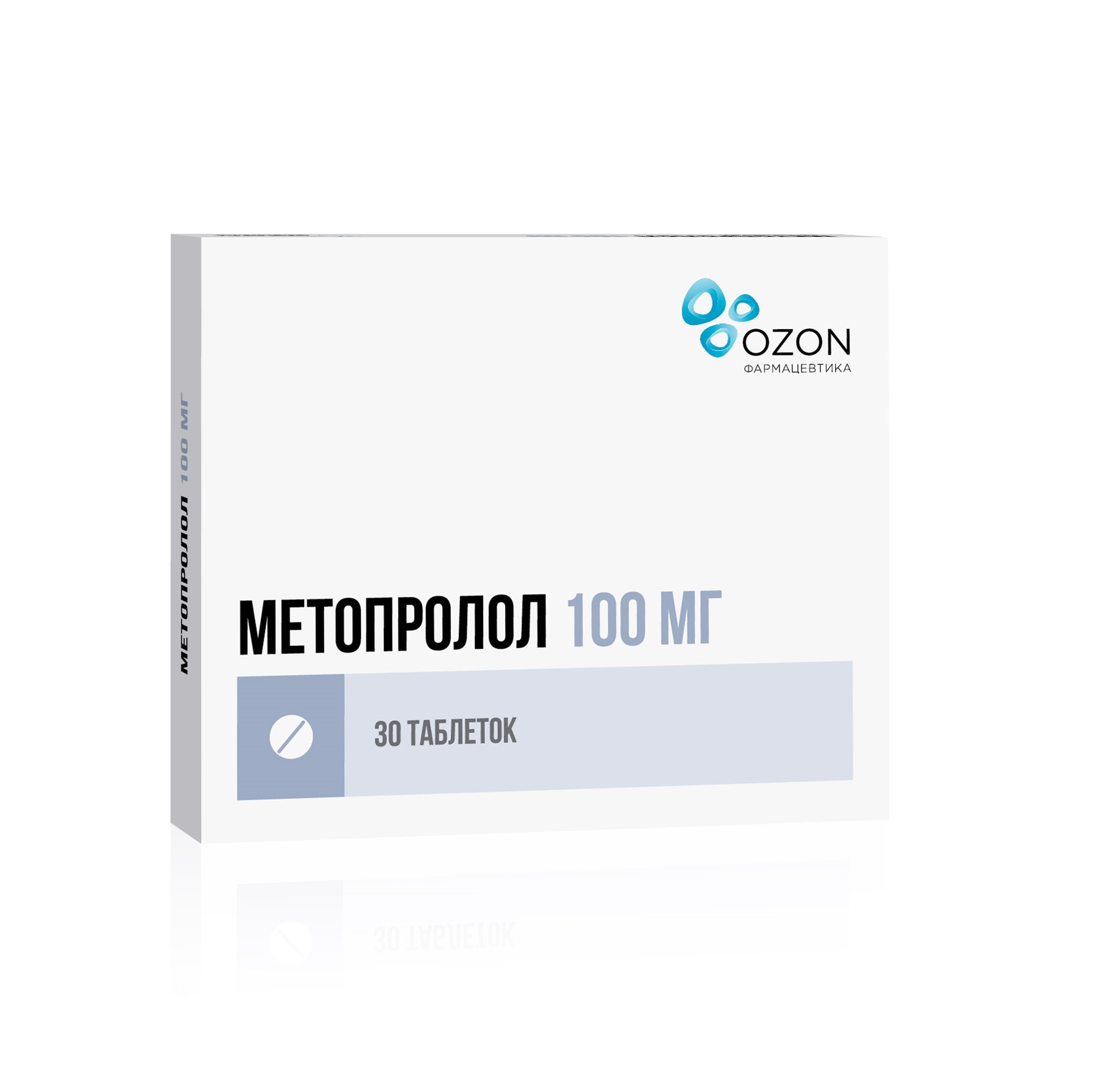 

Метопролол таб. 100мг №30