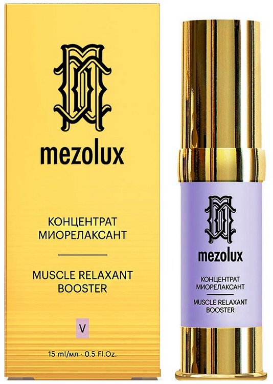 

Либридерм Мезолюкс концентрат-миорелаксант 15мл