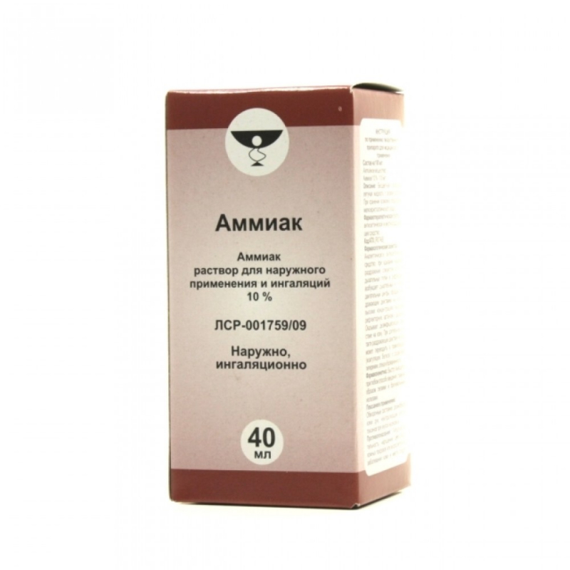 Аммиака р-р 10% 40мл