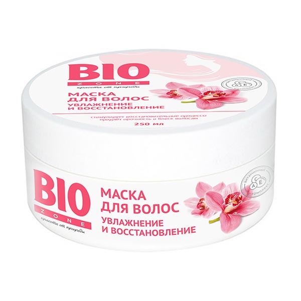 Биозон маска для волос увлажнение и восстановление с экстрактом орхидеи 250мл