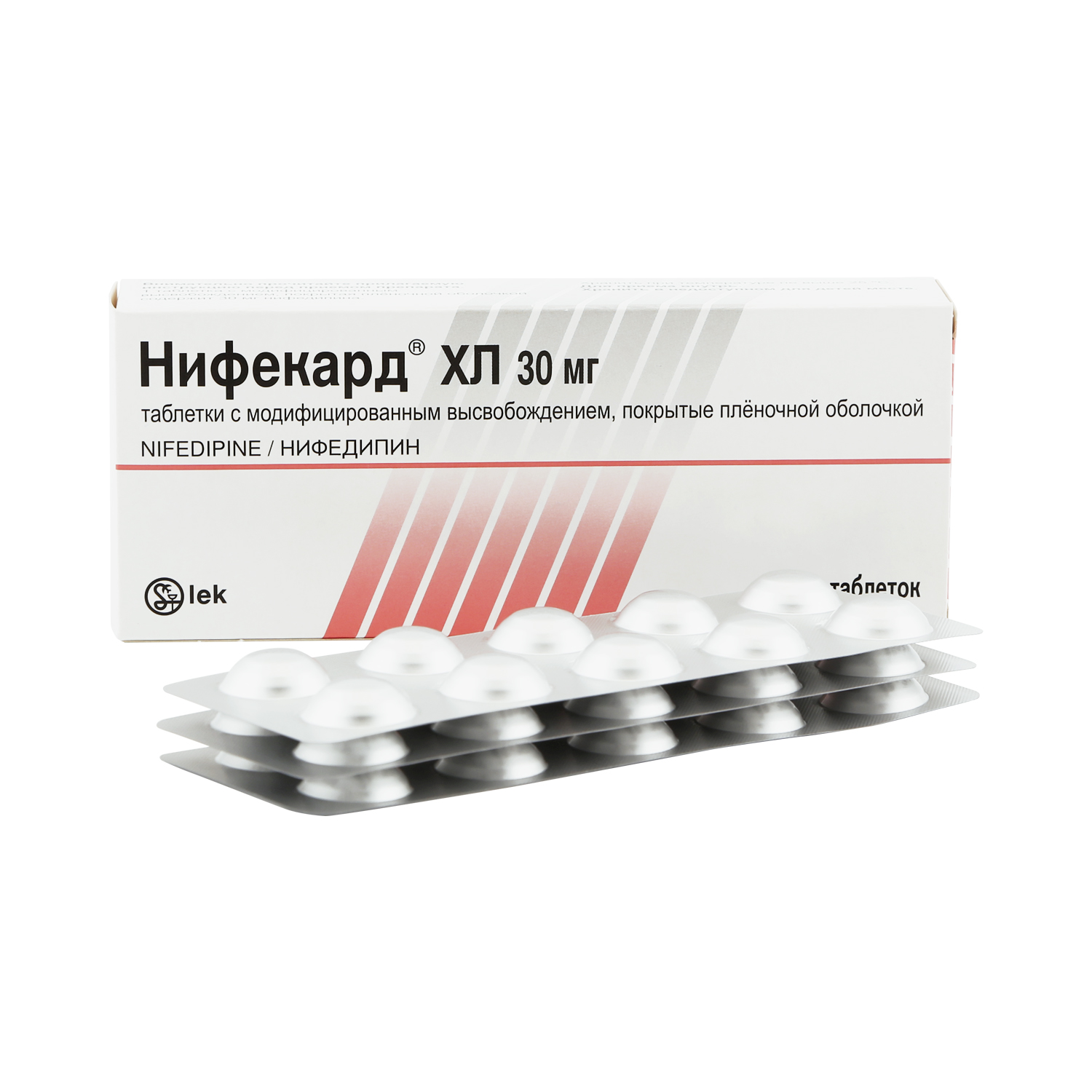 

Нифекард XL таб.п/о плен.с мод.высв. 30мг №30