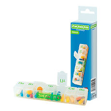 Таблетница Пилюля на 7 дней Пенал 128₽