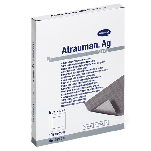 Атрауман АГ повязка мазевая стерильная 5х5см №50 4995509